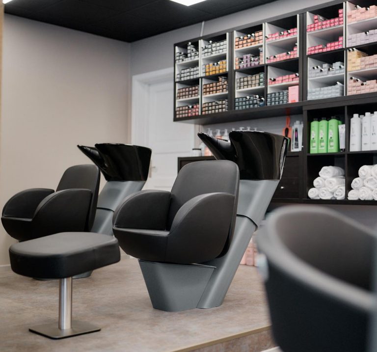 Salongen på vEx Frisør Brønnøysund